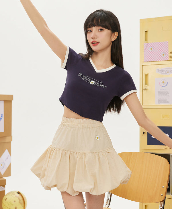 Smiling Every.wear Pumpkin Skirt