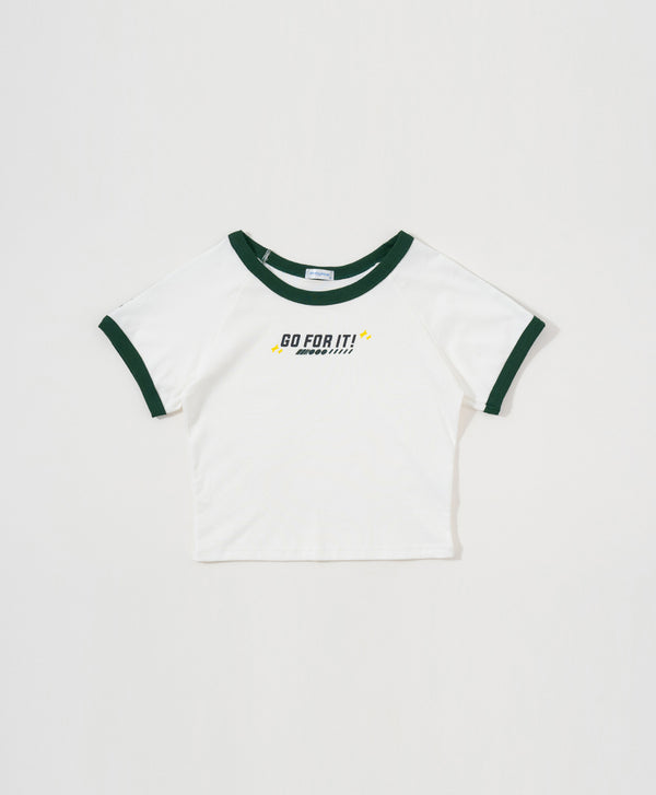 Go For It! Raglan Baby Tee