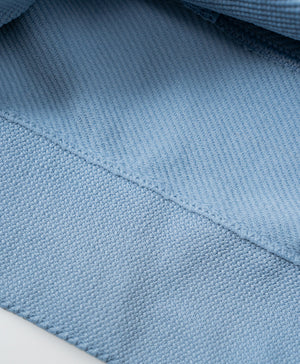 I am Padded! Double Strap Ribbed Denim Padded Top