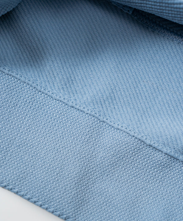 I am Padded! Double Strap Ribbed Denim Padded Top