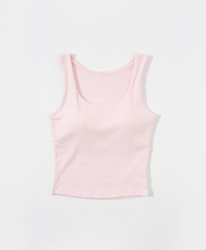 I am Padded! Square Neck Padded Tank Top