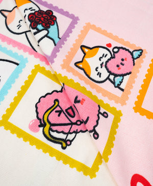 Love Letter From The Cutest Town Cotton Muslin Bath Towel (1pc)