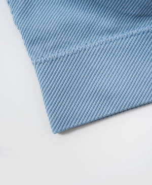 I am Padded! Double Strap Ribbed Denim Padded Top