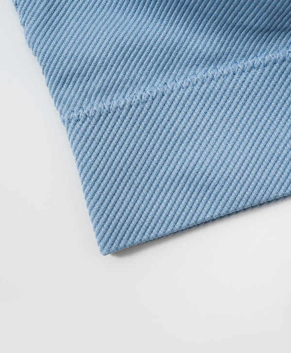 I am Padded! Double Strap Ribbed Denim Padded Top