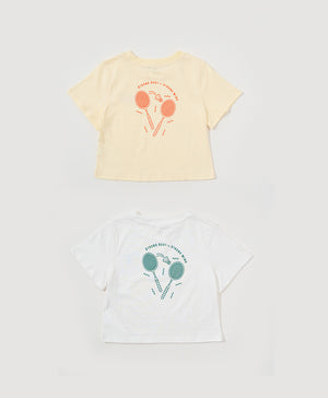 Go For It! Relaxed Fit Crop Tee