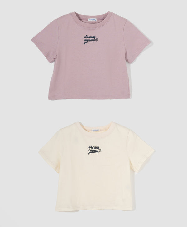 Dream Squad Relaxed Fit Crop Tee