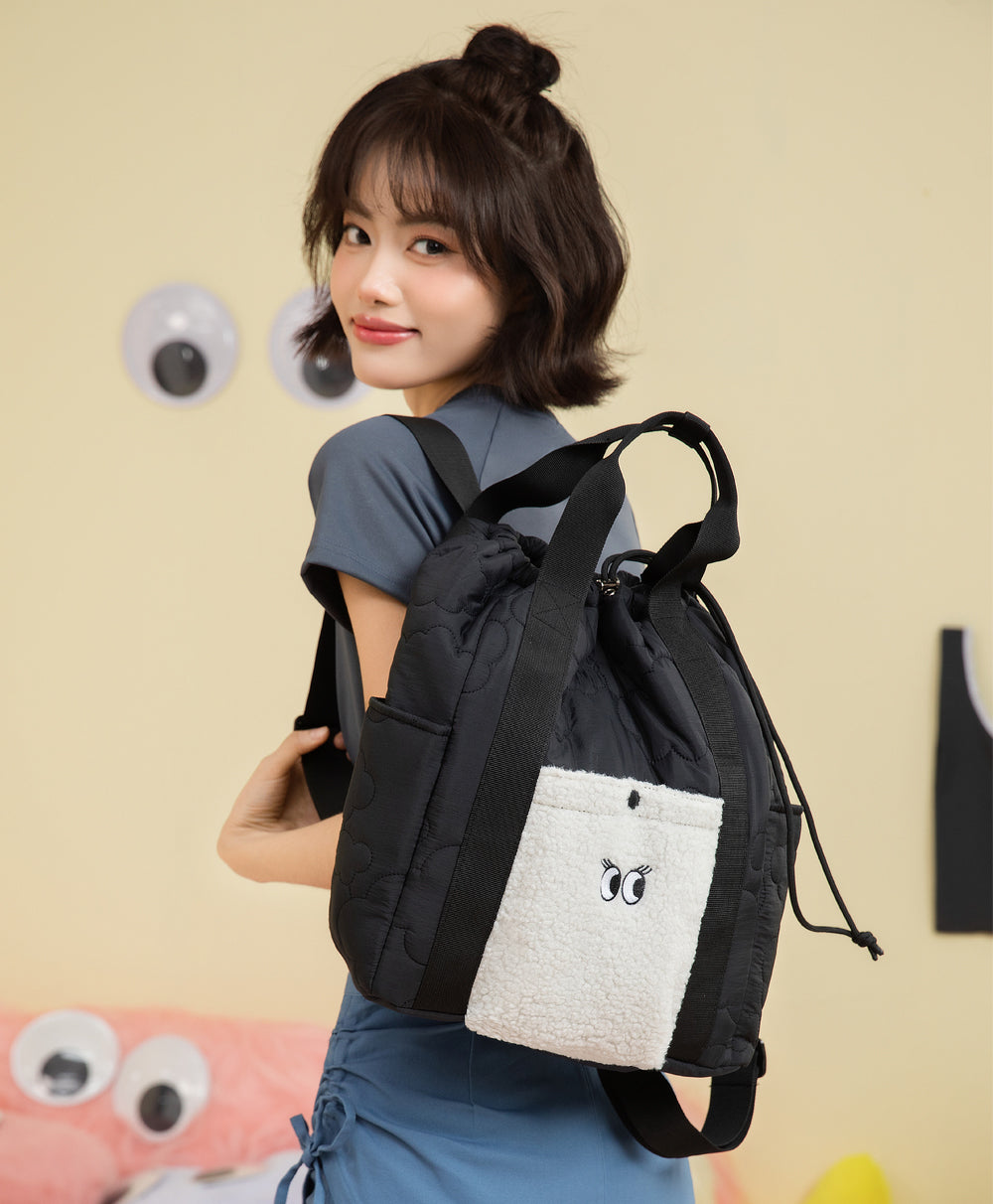 Peekaboo Packable Puffy Backpack