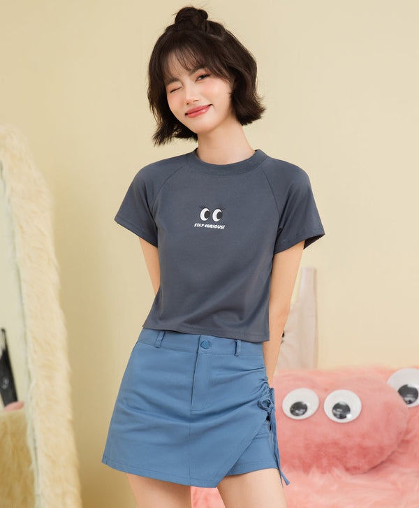 Peekaboo Ribbon Skort