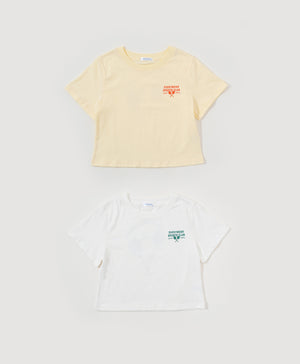 Go For It! Relaxed Fit Crop Tee