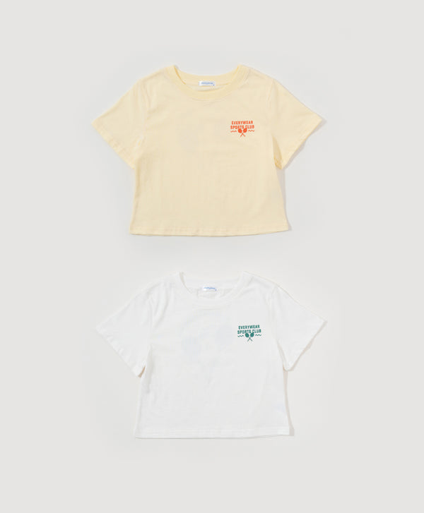 Go For It! Relaxed Fit Crop Tee