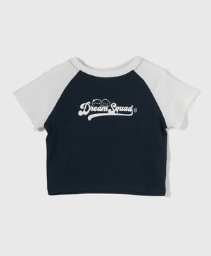 Dream Squad Raglan Tight Fit Crop Tee