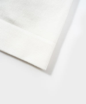 I am Padded! Contrast Trim Ribbed Padded Vest