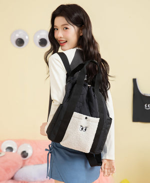 Peekaboo Packable Puffy Backpack