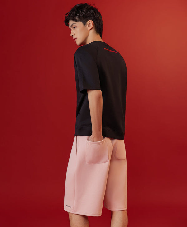 Call Me Lucky Unisex Raglan Sleeves Oversized Tee