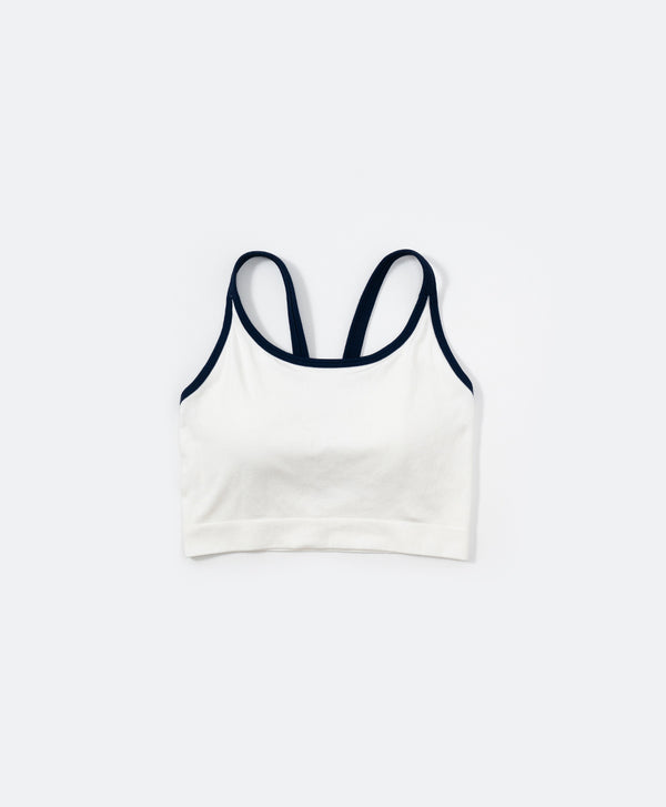 I am Padded! Contrast Trim Ribbed Padded Vest