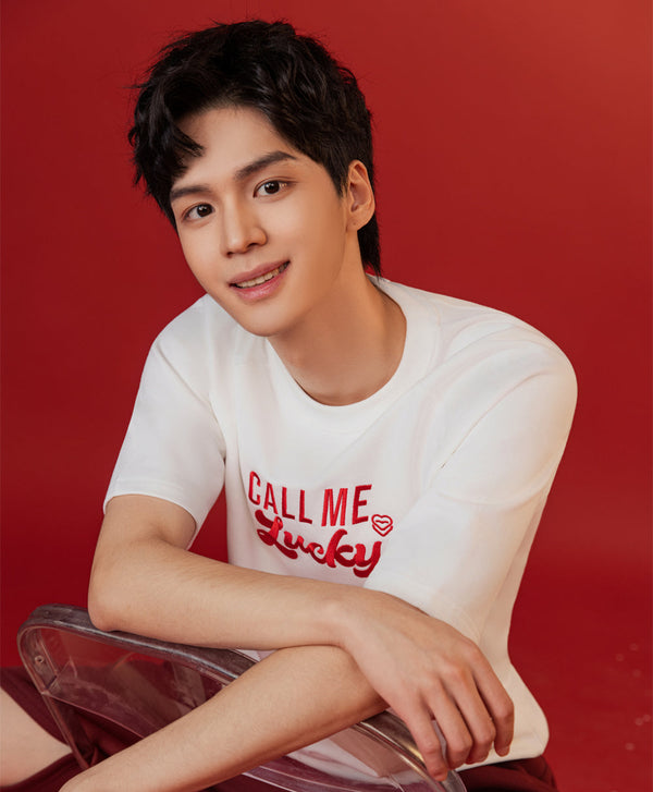 Call Me Lucky Unisex Raglan Sleeves Oversized Tee