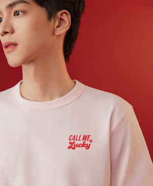 Call Me Lucky Unisex Crew Neck Tee