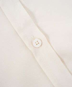 Peekaboo Convertible Collar Crop Shirt