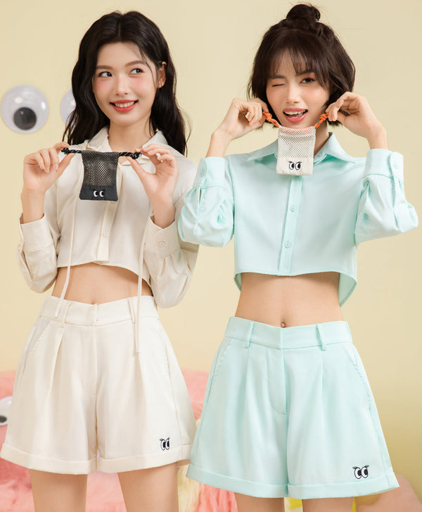 Peekaboo Foldable Eco Bag with Storage Pouch