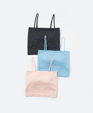 I am Padded! Multiway Ribbed Tube Padded Top