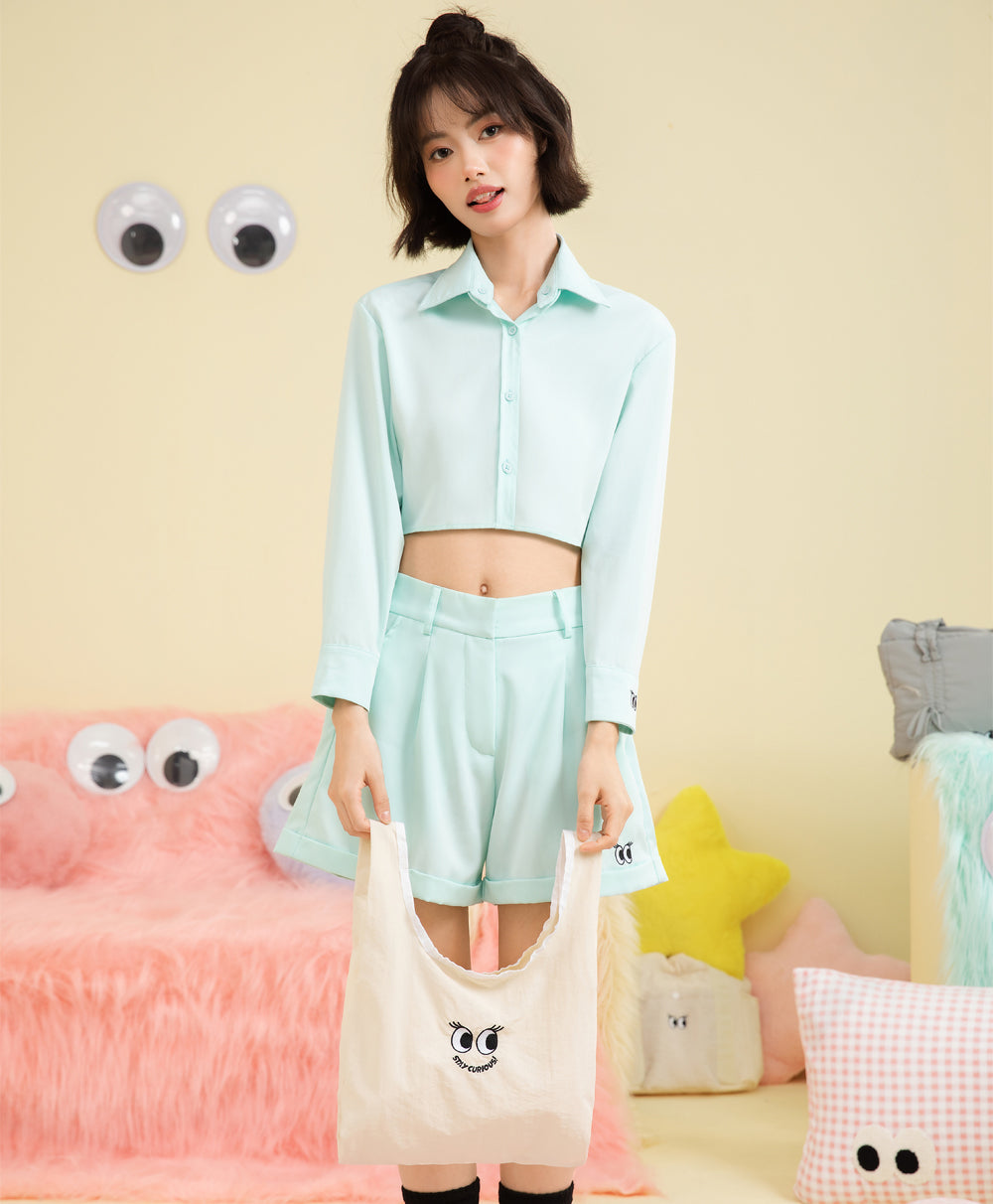 Peekaboo Foldable Eco Bag with Storage Pouch