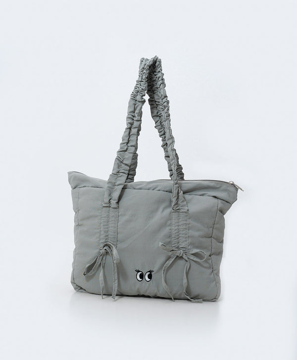 Peekaboo Puffy Bow Tote