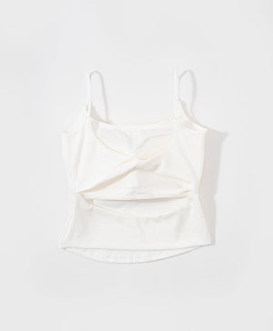 I am Padded! Hollow Back Cami Padded Top