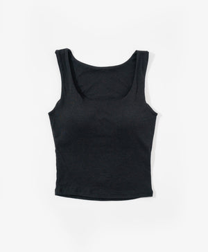 I am Padded! Square Neck Padded Tank Top