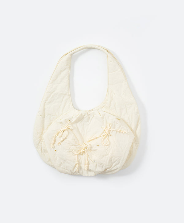 F.H.C Ribbon Hobo Tote Bag