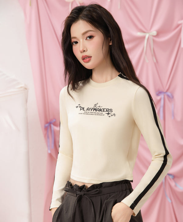 The Playmakers Long Sleeves Baby Tee