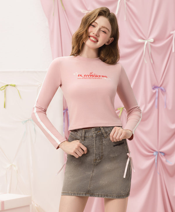 The Playmakers Denim Skirt