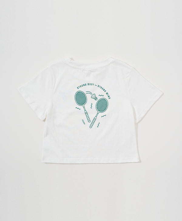 Go For It! Relaxed Fit Crop Tee