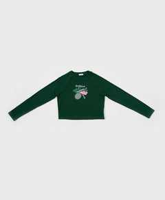 Go For It! Raglan Long Sleeves Baby Tee
