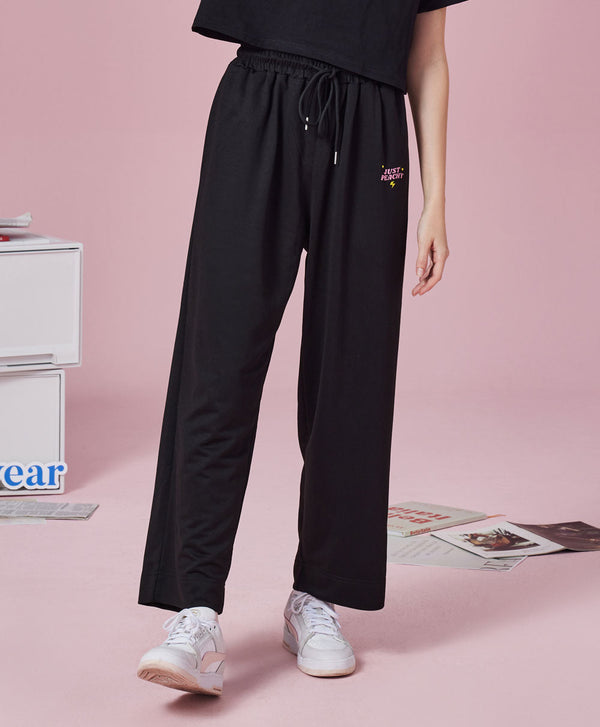 Peachy Social Wide Jogger Pants