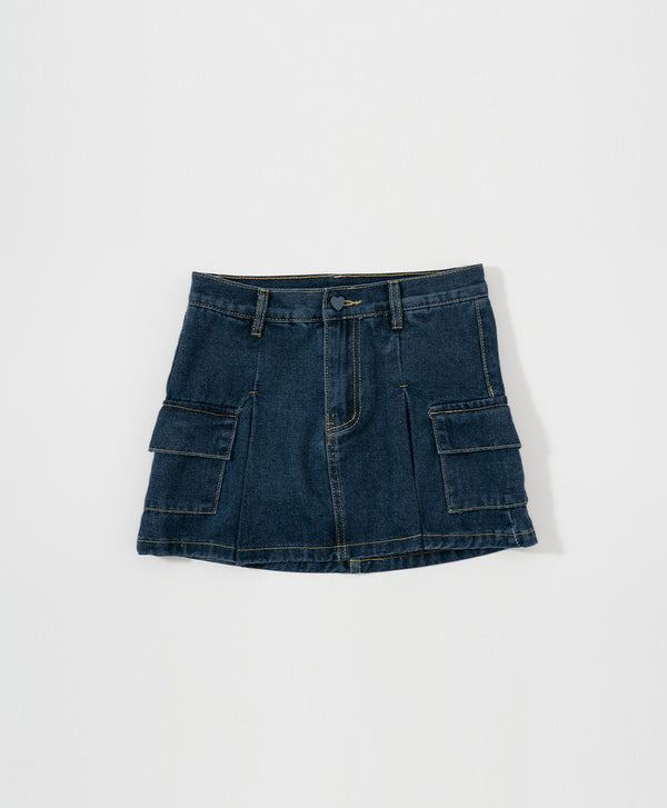 Go For It! Denim Skirt