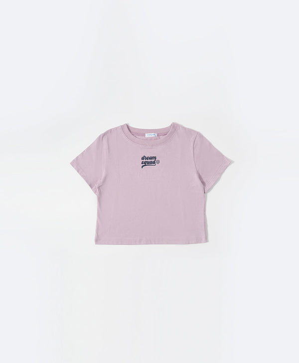 Dream Squad Relaxed Fit Crop Tee