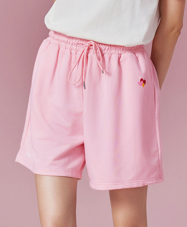 Peachy Social Sweatshorts