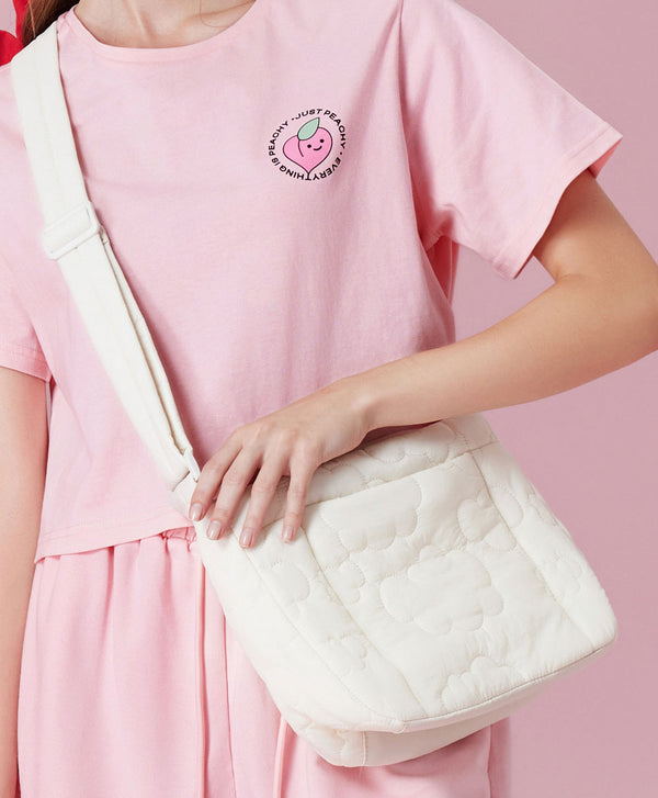 Puffy Cloud Crossbody Tote