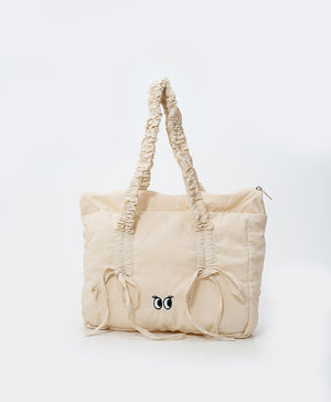 Peekaboo Puffy Bow Tote