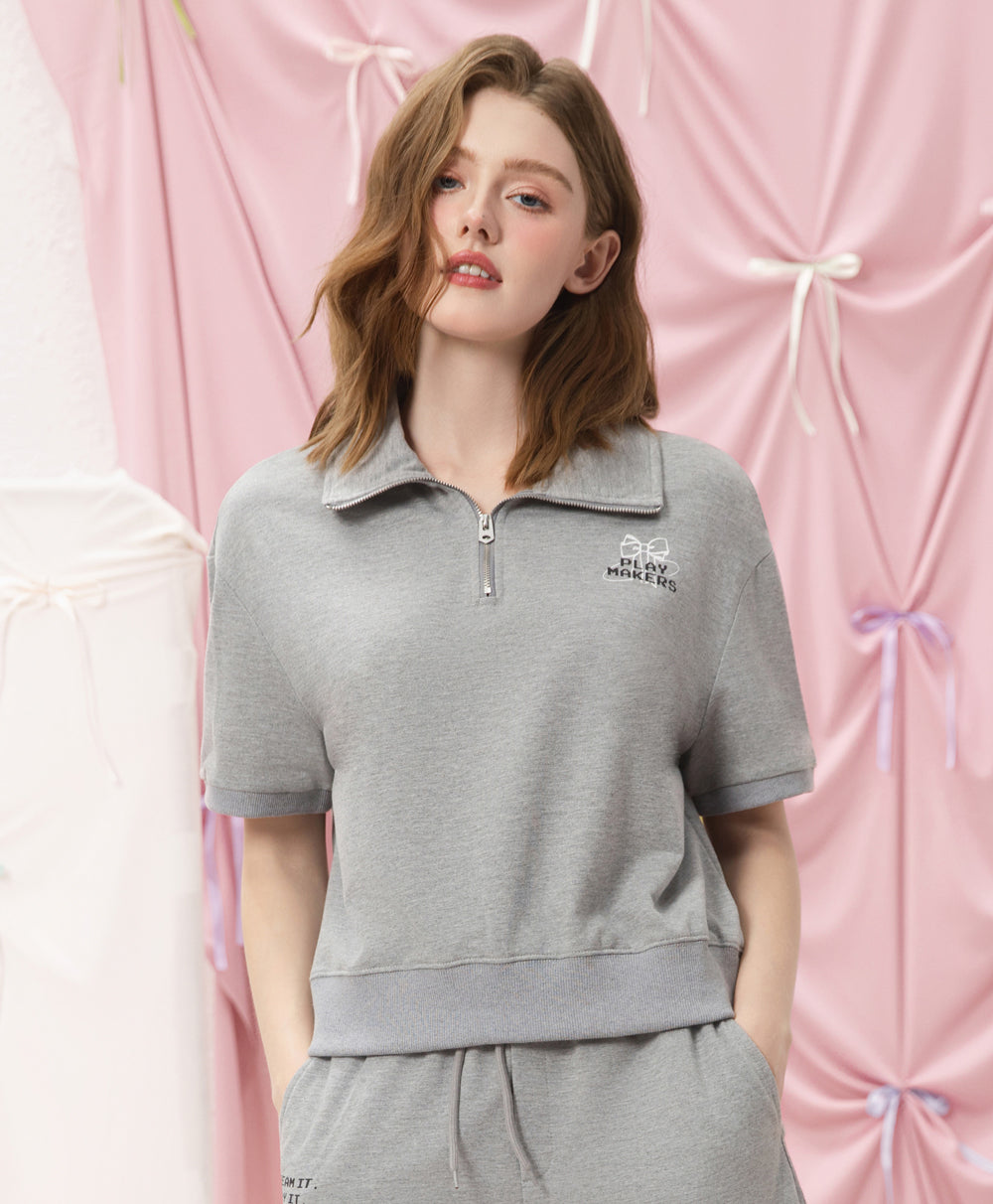 The Playmakers Crop Sweatshirt