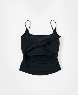 I am Padded! Hollow Back Cami Padded Top