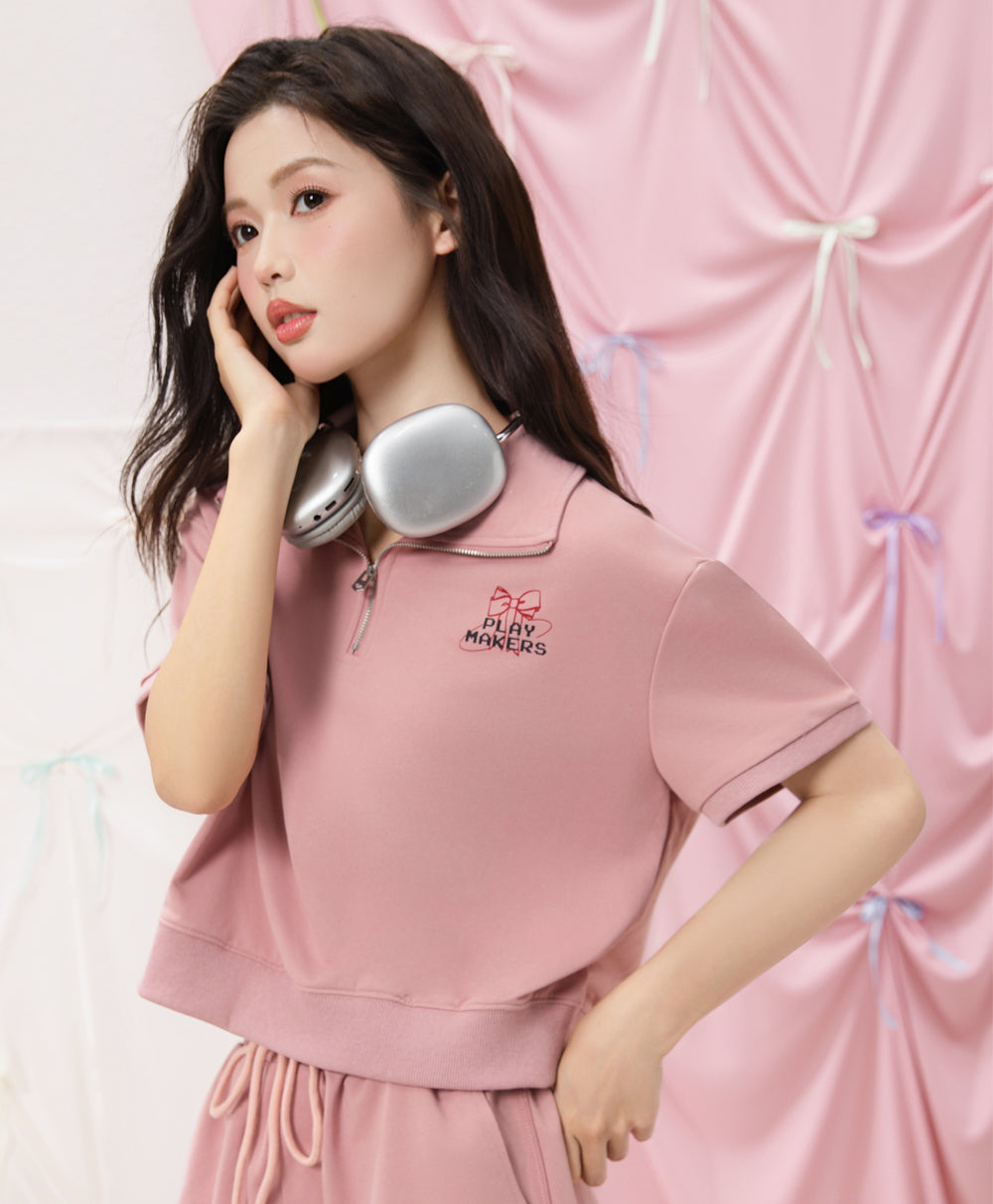 The Playmakers Crop Sweatshirt