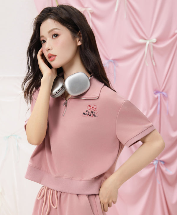 The Playmakers Crop Sweatshirt