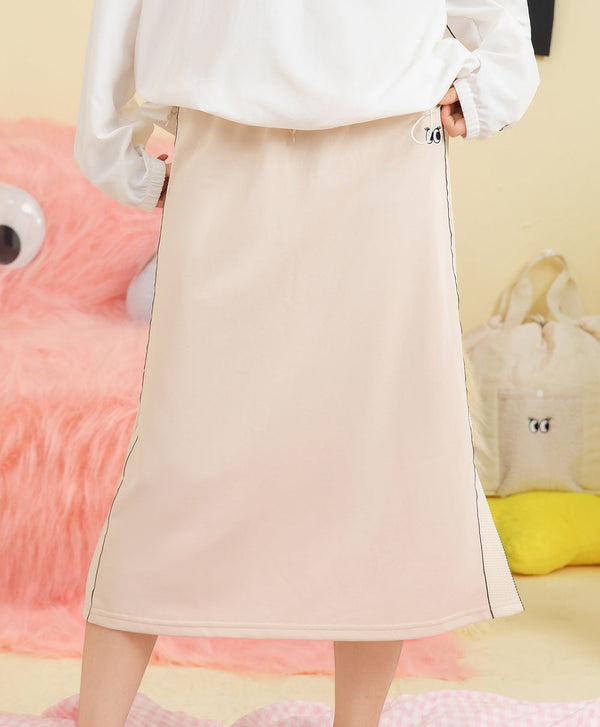Peekaboo Sporty Long Skirt