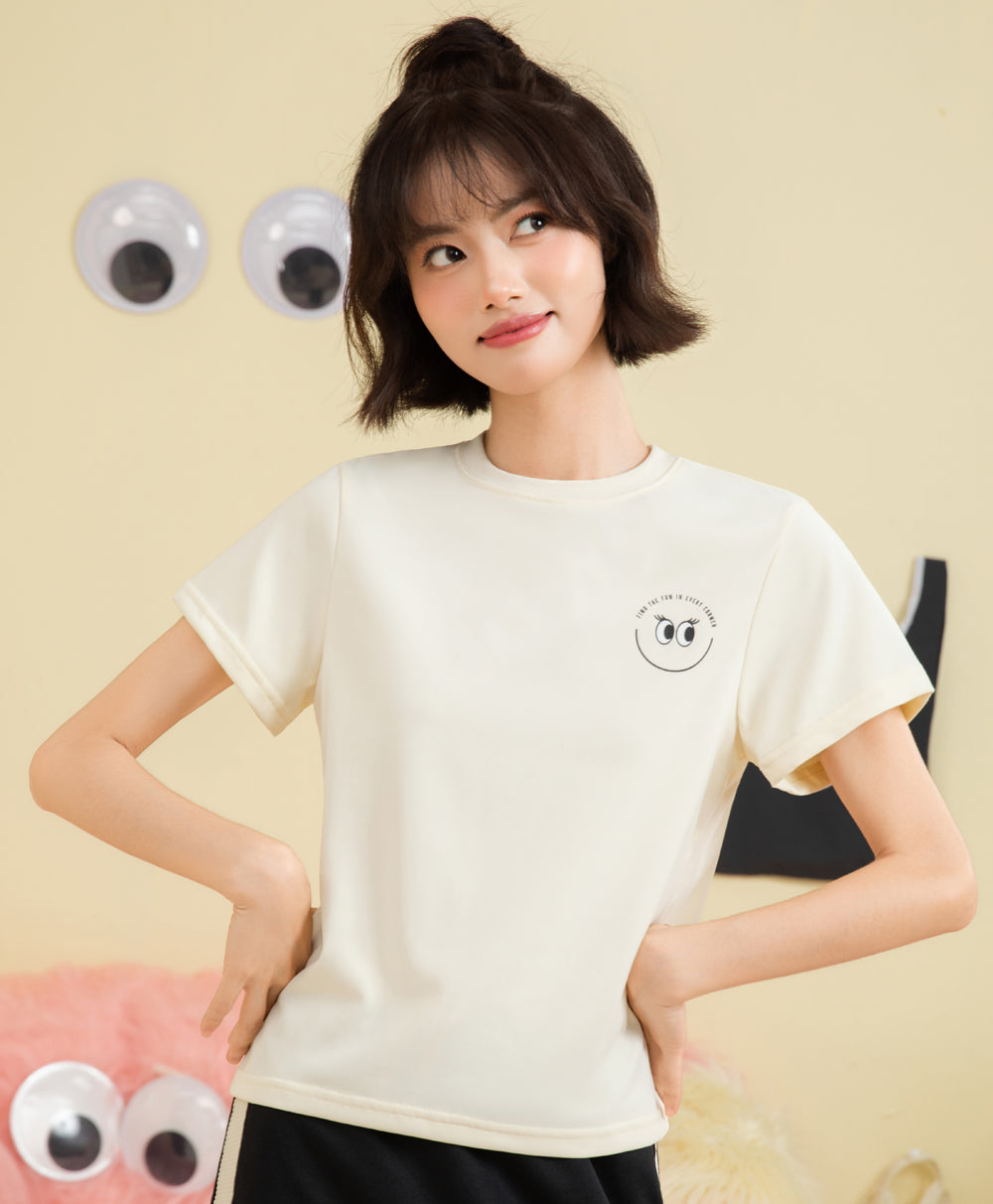 Peekaboo Relaxed Fit Tee