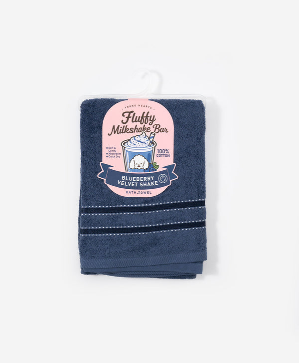 Fluffy Milkshake Bar Basic Cotton Bath Towel (1pc)