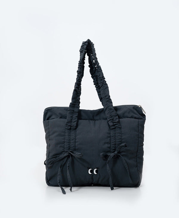 Peekaboo Puffy Bow Tote