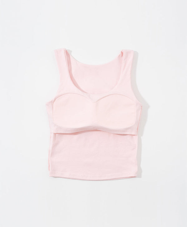 I am Padded! Square Neck Padded Tank Top