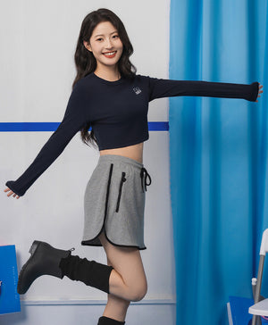 Dream Squad Long Sleeve Crop Tee