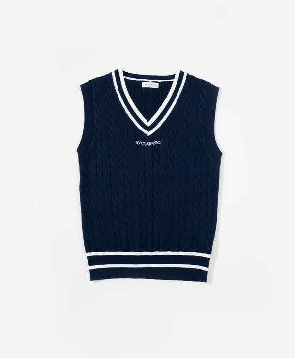 Go For It! Knitted Sleeveless Vest